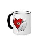 I Love my Bare Eyed Cockatoo mugs