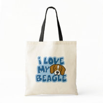 I Love My Beagle Bag
