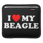 I Love my Beagle iPad & Laptop Sleeve iPad Sleeve