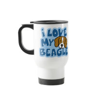 I Love My Beagle Travel Mug