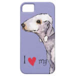 I Love my Bedlington Terrier Case For The iPhone 5