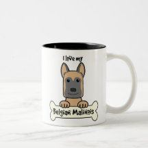 I love My Belgian Malinois Coffee Mug