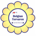 I Love My Belgian Tervuren (Female Dog) Photo Cutouts