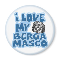 I Love My Bergamasco Magnet
