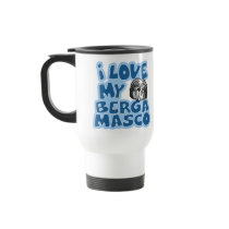 I Love My Bergamasco Travel Mug