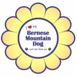 I Love My Bernese Mountain Dog (Female Dog) Cut Out