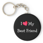 I Love My Best Friend keychains
