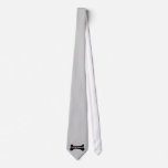 I Love My Bichon - Dog Bone Necktie