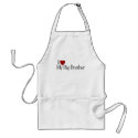 I Love My Big Brother aprons