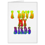 I Love My Birds Cards