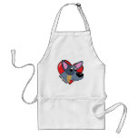 I Love my Blue Heeler Apron