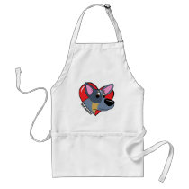 I Love my Blue Heeler Apron