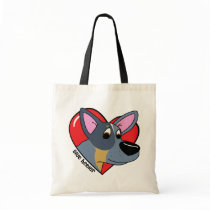I Love my Blue Heeler Bag