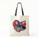 I Love my Blue Heeler Bag