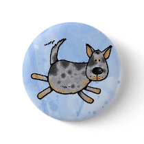 i love my blue heeler pin