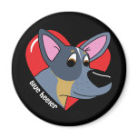 I Love my Blue Heeler Magnet