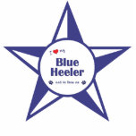 I Love My Blue Heeler (Male Dog) Cut Outs