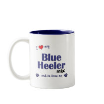 I Love My Blue Heeler Mix (Male Dog) Mug