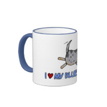 i love my blue heeler mug