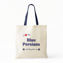 I Love My Blue Persians (Multiple Cats) Bags