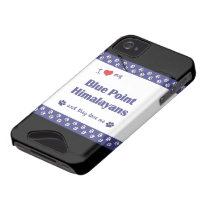 I Love My Blue Point Himalayans (Multiple Cats) Iphone 4 Id Cover