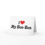 I Love My Bon Bon cards