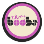 I Love my boobs stickers