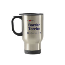 I Love My Border Terrier (Female Dog) Mugs