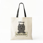 I Love My Bouvier Tote Bag