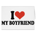 I love my boyfriend cards