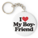 I Love My Boyfriend keychains