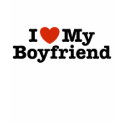 I Love My Boyfriend t-shirts