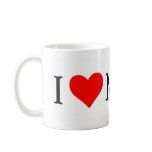 I Love My Brittany mugs