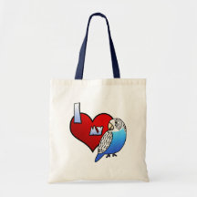 I Love my Budgie Bag
