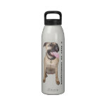 I Love My Bullmastiff Water Bottle water bottles