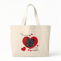 I Love My Cairn Terrier Tote Bag