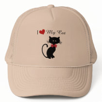 I Love My Cat Hats