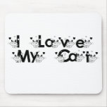 I Love My Cat Mousepad