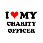 I Love My Charity Officer t-shirts