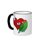 I Love my Cherry Headed Conure mugs