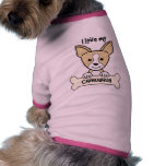I Love My Chihuahua pet clothing