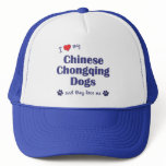 I Love My Chinese Chongqing Dogs (Multiple Dogs) hats