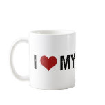 i love my church mugs