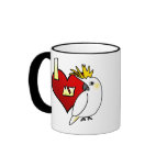 I Love my Citron Cockatoo mugs