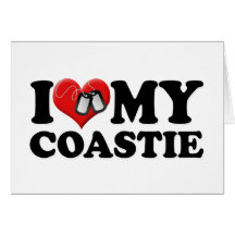 I Love My Coastie Cards