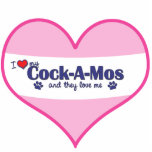 I Love My Cock-A-Mos (Multiple Dogs) Photo Cut Outs