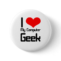 I love my computer geek pin
