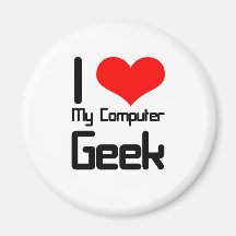 I love my computer geek magnets