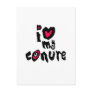 I Love My Conure Post Cards