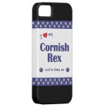 I Love My Cornish Rex (Male Cat) iPhone 5 Case